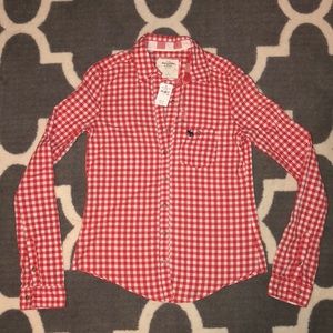 Abercrombie &Fitch plaid button down